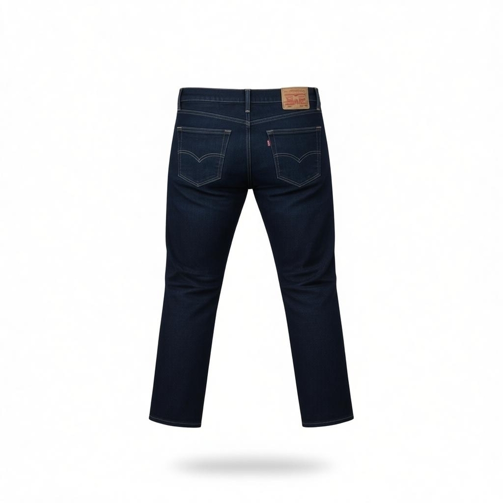 Levi’s 511 Mens 32x32 Dark Wash Slim Straight Stretch Jeans 32x30.25 Actual - Picture 2 of 16